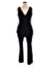 Abercrombie & Fitch 100% Polyester Solid Black Jumpsuit Size XL - photo 2