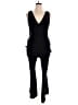 Abercrombie & Fitch 100% Polyester Solid Black Jumpsuit Size XL - photo 1