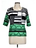 Sunny Leigh Green Short Sleeve Top Size L - photo 1