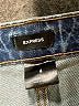 Express Chevron-herringbone Blue Jeans Size 4 - photo 7
