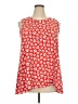 Anne Klein Red Sleeveless Blouse Size XXL (estimated) - photo 1