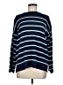 Crown & Ivy Stripes Blue Pullover Sweater Size M - photo 1