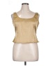 JS Collections Gold Sleeveless Top Size 16 - photo 1