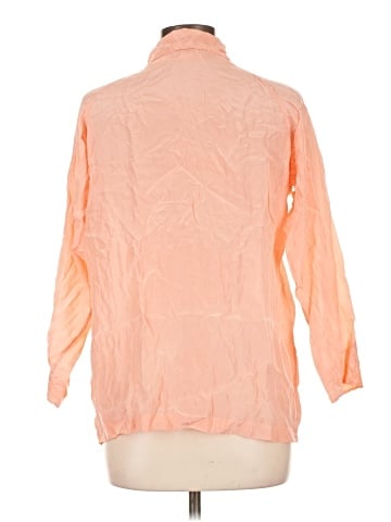 Neiman Marcus 3/4 Sleeve Button-Down Shirt (view 2)