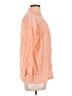 Neiman Marcus Orange 3/4 Sleeve Button-Down Shirt Size L - photo 4