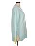 Halogen 100% Cashmere Color Block Gray Cashmere Pullover Sweater Size M - photo 4