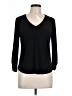 Meraki Black 3/4 Sleeve Top Size L - photo 1