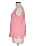 MING WANG Pink Sweater Vest Size L - photo 5