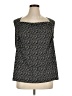 Jones Studio Black Sleeveless Top Size 16 - photo 1