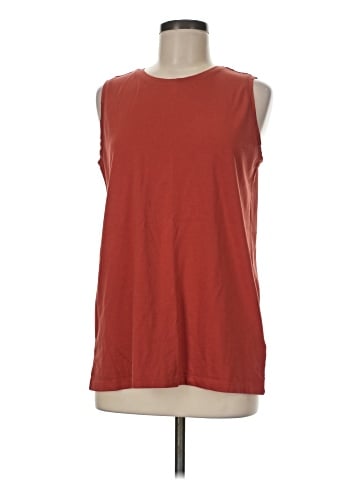 Lands' End Sleeveless T-Shirt (view 1)
