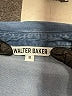 Walter Baker Blue Long Sleeve Button-Down Shirt Size S - photo 7