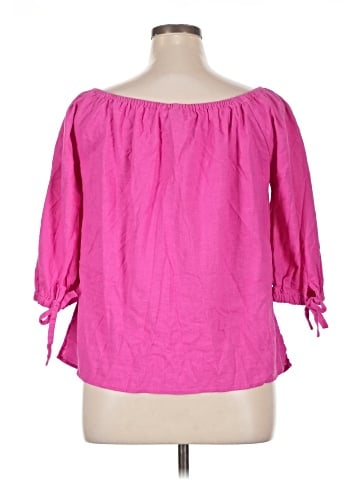 MICHAEL Michael Kors 3/4 Sleeve Blouse (view 2)