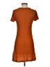 Forever 21 Solid Orange Casual Dress Size S - photo 2