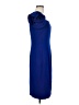 Badgley Mischka Blue Cocktail Dress Size 8 - photo 4