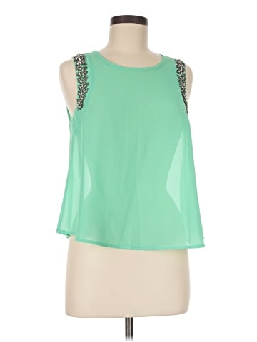 Ya Los Angeles Sleeveless Silk Top (view 1)