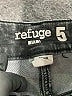 Refuge Gray Denim Shorts Size 5 - photo 3