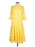 Perceptions Yellow Cocktail Dress Size L - photo 1