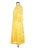 Perceptions Yellow Cocktail Dress Size L - photo 5