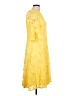 Perceptions Yellow Cocktail Dress Size L - photo 4