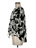 Rose + Olive Black 3/4 Sleeve Blouse Size M - photo 5