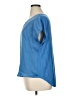 Edgely 100% Polyester Blue Short Sleeve Blouse Size XL - photo 5