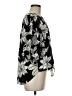 Rose + Olive Black 3/4 Sleeve Blouse Size M - photo 4
