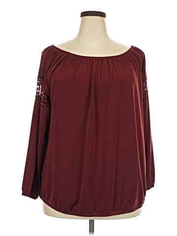 Lane Bryant Long Sleeve Blouse (view 1)