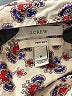 J.Crew 100% Cotton Paisley Ivory Long Sleeve Button-Down Shirt Size 8 - photo 7