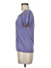 ETRO 100% Cotton Purple Short Sleeve Top Size EU (IT) 44 / US 8 - photo 5