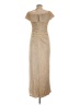 Xscape Metallic Gold Cocktail Dress Size 12 - photo 2