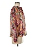 Zara Pink Long Sleeve Blouse Size M - photo 4