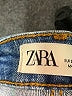 Zara Hearts Blue Jeans Size 2 - photo 7