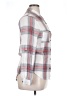 Full Tilt 100% Rayon Plaid Gray Long Sleeve Button-Down Shirt Size XL - photo 4