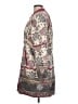 Free People 100% Polyester Paisley Red Coat Size L - photo 5