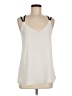 Naked Zebra 100% Polyester Ivory Sleeveless Blouse Size M - photo 1