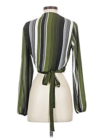 Charlotte Russe Long Sleeve Blouse (view 2)