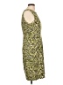 Connected Apparel Paisley Green Cocktail Dress Size 10 - photo 4