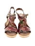 Patricia Nash Floral Burgundy Wedges Size 7 - photo 2
