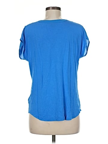 INC International Concepts Short Sleeve Blouse (view 2)
