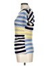 BCX Stripes Blue Short Sleeve Top Size L - photo 5
