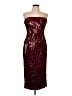Forever 21 100% Polyester Burgundy Cocktail Dress Size L - photo 1