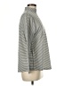Zenergy by Chico's Stripes Gray Long Sleeve Turtleneck Size Med (1) - photo 4