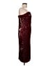 Forever 21 100% Polyester Burgundy Cocktail Dress Size L - photo 4