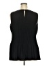 Adrianna Papell 100% Polyester Black Sleeveless Blouse Size 2X (estimated) - photo 2