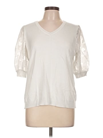 Adrianna Papell 3/4 Sleeve T-Shirt (view 1)