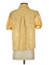 On Twelfth Gold Short Sleeve Blouse Size XS - photo 2
