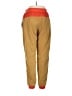 Nike 100% Polyester Color Block Gold Track Pants Size M - photo 2