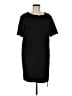 Chico's Solid Black Casual Dress Size Med (1.5) - photo 1