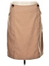 B. Moss Solid Tan Casual Skirt Size 10 - photo 1