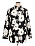 Chico's Floral Ivory Long Sleeve Blouse Size XL (3.5) - photo 1